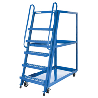Stock Picking Cart, Steel, 27-7/8" W x 56-1/8" D, 3 Shelves, 1000 lbs. Capacity CSL Industriel Inc.