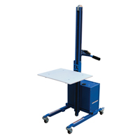 Quick Lift Platform Stacker, Electric Operated, 175 lbs. Capacity, 57" Max Lift CSL Industriel Inc.