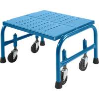 Rolling Step Stand 20 X 16 X 12, 1 Steps, 18" Step Width, 12" Platform Height, Steel CSL Industriel Inc.