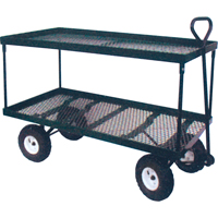 Double Deck Wagon, 24" W x 48" L, 600 lbs. Capacity CSL Industriel Inc.