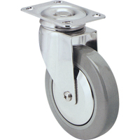Caster, Swivel, 3" (76 mm), Rubber, 125 lbs. (57 kg.) CSL Industriel Inc.