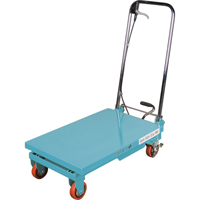 Heavy-Duty Hydraulic Scissor Lift Table, 27-1/2" L x 17-3/4" W, Steel, 330 lbs. Capacity CSL Industriel Inc.