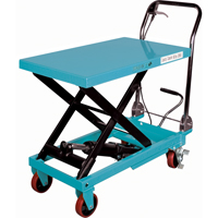 Table &eacute;l&eacute;vatrice robuste &agrave; ciseaux hydraulique, 32" lo x 19-3/4" la, Acier, Capacit&eacute; 1100 lb CSL Industriel Inc.