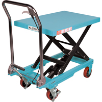 Table &eacute;l&eacute;vatrice robuste &agrave; ciseaux hydraulique, 32" lo x 19-3/4" la, Acier, Capacit&eacute; 660 lb CSL Industriel Inc.