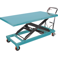 Table &eacute;l&eacute;vatrice robuste &agrave; ciseaux hydraulique, 63" lo x 31-7/8" la, Acier, Capacit&eacute; 1100 lb CSL Industriel Inc.