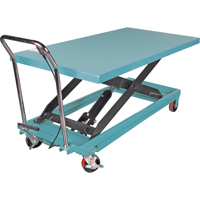 Table &eacute;l&eacute;vatrice robuste &agrave; ciseaux hydraulique, 63" lo x 31-7/8" la, Acier, Capacit&eacute; 1100 lb CSL Industriel Inc.