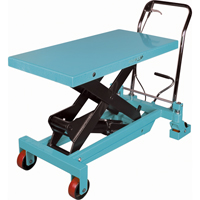 Table &eacute;l&eacute;vatrice robuste &agrave; ciseaux hydraulique, 40" lo x 20-1/8" la, Acier, Capacit&eacute; 2200 lb CSL Industriel Inc.