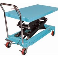 Table &eacute;l&eacute;vatrice robuste &agrave; ciseaux hydraulique, 48" lo x 24" la, Acier, Capacit&eacute; 1545 lb CSL Industriel Inc.
