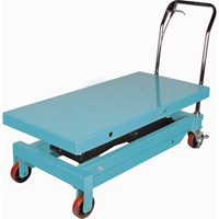 Table &eacute;l&eacute;vatrice robuste &agrave; ciseaux hydraulique, 48" lo x 24" la, Acier, Capacit&eacute; 1545 lb CSL Industriel Inc.