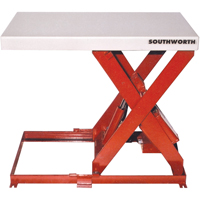 Table &eacute;l&eacute;vatrice &agrave; ciseaux, Acier, 36" lo x 20" la, Capacit&eacute; 550 lb CSL Industriel Inc.