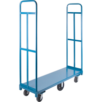 U-Boat Platform Truck, 60" L x 18" W, 1500 lbs. Capacity, Rubber Casters CSL Industriel Inc.