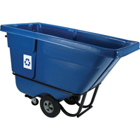 Tilt Truck, Polyethylene, 1/2 cu. yd., 850 lbs. Load Capacity CSL Industriel Inc.