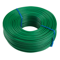 Fil d'attache pour barres d'armature, Enduit PVC vert, Cal. 16, 3,125 lb /bobine CSL Industriel Inc.