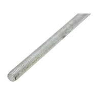 Threaded Rod, 1/4"-20, 36" L, Galvanized, Grade 2 Grade CSL Industriel Inc.