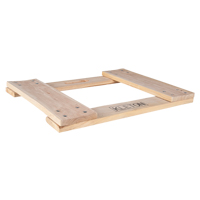 Hardwood Dolly Frame, Not Included Wheels, 900 lbs. Capacity, 18" W x 24" D x 1.5" H CSL Industriel Inc.