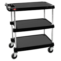 Chariot utilitaire myCart, 3 tiers, 16" x 35-1/2" x 27", Capacit&eacute; 400 lb CSL Industriel Inc.