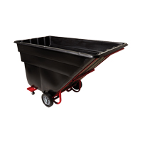Tilt Truck, Polyethylene, 1-1/2 cu. yd., 1200 lbs. Load Capacity CSL Industriel Inc.