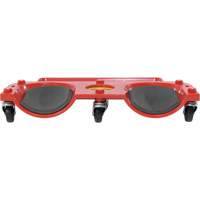 Rolling Knee Dolly, Plastic, Red, 350 lbs. Capacity CSL Industriel Inc.