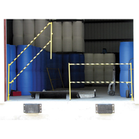Barri&egrave;re &agrave; bascule de s&eacute;curit&eacute;, Simple, 6' lo x 42-5/8" h d&eacute;ploy&eacute; CSL Industriel Inc.