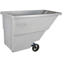 Tilt Truck, Polyethylene, 0.625 cu. yd., 500 lbs. Load Capacity CSL Industriel Inc.