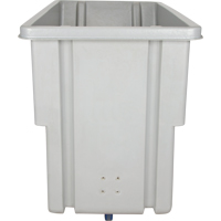 Tilt Truck, Polyethylene, 0.625 cu. yd., 500 lbs. Load Capacity CSL Industriel Inc.