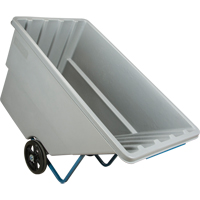 Chariot basculeur en acier, Poly&eacute;thyl&egrave;ne, 1,1 vg³, Capacit&eacute; de charge de 1250 lb CSL Industriel Inc.