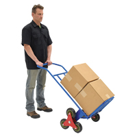 Stair Climbing Hand Truck, Steel Frame, 24" W x 45-3/4" H, 300 lbs. Capacity CSL Industriel Inc.