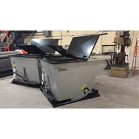Steel Cover for Self-Dumping Hopper CSL Industriel Inc.