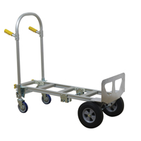 SPTN-JR-T18-SR Spartan Jr. Convertible Hand Truck, Aluminum, 1000 lbs. Capacity CSL Industriel Inc.
