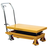 Hydraulic Scissor Lift Table, 19.5" L x 35.5" W/35-1/2" L x 19-1/2" W, Steel, 770 lbs. Capacity CSL Industriel Inc.