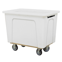Box Truck, White Polyethylene, 35" L x 24" W x 30" H, 10 cu. Ft. Volume, 450 lbs. Capacity CSL Industriel Inc.