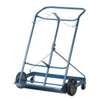 Professional Double Gas Cylinder Truck CC-2, Mold-on Rubber Wheels, 16-7/8" W x 7-1/4" L Base, 500 lbs. CSL Industriel Inc.