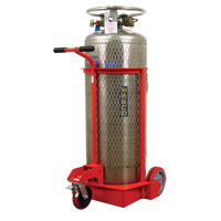 Large Liquid Gas Cylinder Truck LCC, Polyurethane Wheels, 20" W x 20" D Base, 1000 lbs. CSL Industriel Inc.