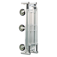 Chariot de livraison en vrac pliant en aluminium U-Boat, 18" la x 61" lo, 1200 lb cap, Roues Polyur&eacute;thane CSL Industriel Inc.