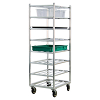 Chariot &agrave; tablettes, 8 Tiers, 20-7/8" la x 67" h x 27" p, Capacit&eacute; 600 lb CSL Industriel Inc.