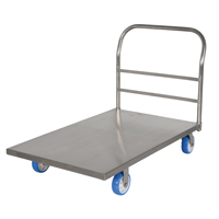 Chariot &agrave; plateforme, 48" lo x 30" la x Capacit&eacute; 2000 lb, Roues en Polyur&eacute;thane CSL Industriel Inc.