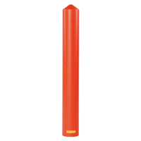 Smooth Bollard Cover, 8" Dia. x 56" L, Red CSL Industriel Inc.
