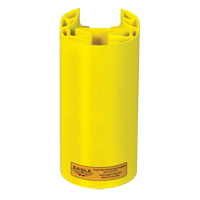 Polyethylene Rack Guard, 5" W x 6" L x 8" H, Yellow CSL Industriel Inc.