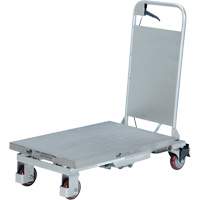 Manual Hydraulic Scissor Lift Table, 27-1/2" L x 17-5/8" W, Partial Stainless Steel, 400 lbs. Capacity CSL Industriel Inc.