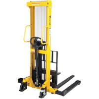Manual Hydraulic Stacker, Hand Pump Operated, 2000 lbs. Capacity, 35" Max Lift CSL Industriel Inc.
