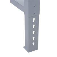 Industrial Duty Leg for Workbench, Steel, 24" D x 34" H, Single CSL Industriel Inc.