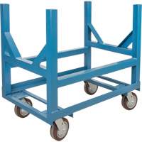 Chariot &agrave; berceaux pour tuyaux et barres, 24" lo x 24" la x 34" h, Capacit&eacute; de 2500 lb, Roue Polyur&eacute;thane CSL Industriel Inc.