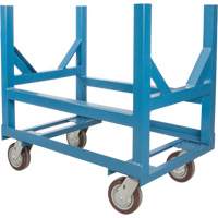 Chariot &agrave; berceaux pour tuyaux et barres, 24" lo x 24" la x 34" h, Capacit&eacute; de 2500 lb, Roue Polyur&eacute;thane CSL Industriel Inc.