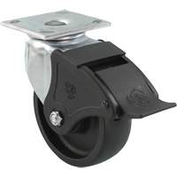 Roulette Emaxx RollX, Pivotant avec frein, 4" (101,6 mm), Nylon, 1200 lb (544,3 kg) CSL Industriel Inc.
