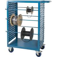 Mobile Wire Spool Cart, Steel, 6 Rod, 21" W x 48" H x 38" D, 1200 lbs. Capacity CSL Industriel Inc.