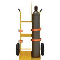 Welding Cylinder Torch Cart, Foam-Filled Wheels, 23-13/16" W x 22-13/16" L Base, 500 lbs. CSL Industriel Inc.