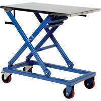 Manual Scissor Lift Table, 37" L x 23-1/2" W, Steel, 660 lbs. Capacity CSL Industriel Inc.