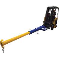 Grue t&eacute;lescopique pour chariot &eacute;l&eacute;vateur &agrave; fourche Economy Boom CSL Industriel Inc.