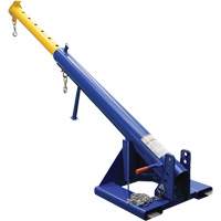 Grue t&eacute;lescopique pour chariot &eacute;l&eacute;vateur &agrave; fourche Orbit Boom CSL Industriel Inc.