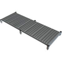 Adjustable Height One-Step Work Platform, 24" W x 71" D, 800 lbs. Capacity, All-Welded CSL Industriel Inc.